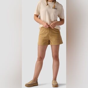 Backcountry Tan Corduroy Shorts